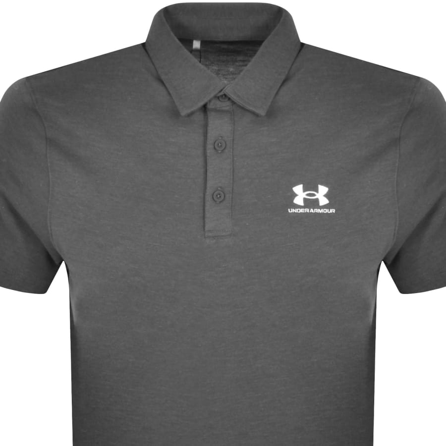 Under Armour Icon Polo T Shirt Grey